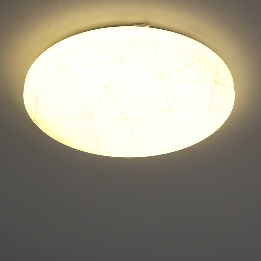 Mennyezeti LED lámpa 19,5 W, melegfehér, fehér-arany színű (Rende)
