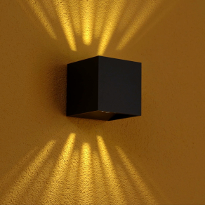   Kültéri le/fel világító fali LED lámpa antracit színben - Calpino 2 Eglo 900445