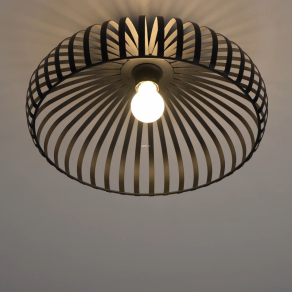   Rácsos mennyezeti lámpa fekete színben - Mogano 3 Eglo 900721