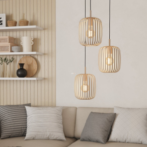 Függesztett lámpa, homokszínű - Romazzina Eglo 900687