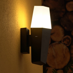   Kültéri fali lámpa, fekete-fehér színű - Farindola Eglo 900682