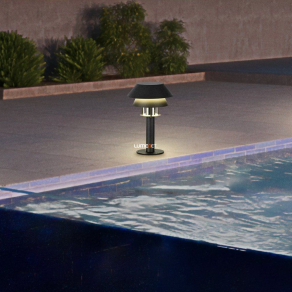   Kültéri állólámpa, 33 cm, fekete - Chiappera Eglo 900802