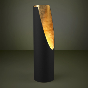   Asztali hangulatlámpa fekete-arany színben, 49 cm - Prebone Eglo 390266, 1xGU10 foglalattal, 220-240 V