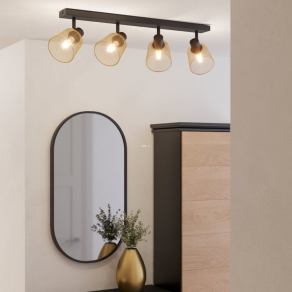   Spot lámpa 4 foglalattal sárgaréz színben - Coslada Eglo 900695