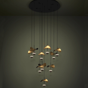   Függesztett LED lámpa, 58 cm - Dracera Eglo 390339, 2800 lm, 3000 K, 10x2,3 W, 220-240 V