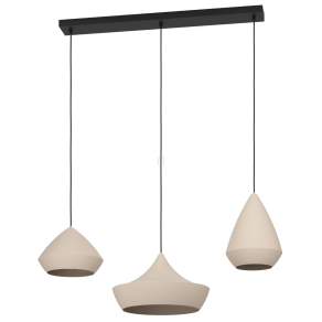   Függesztett lámpa különböző burákkal - Torremolinos Eglo 390269, 3xE27 foglalattal, 220-240 V