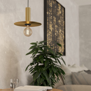   Függesztett lámpa sárgaréz színben - Escandell Eglo 900731