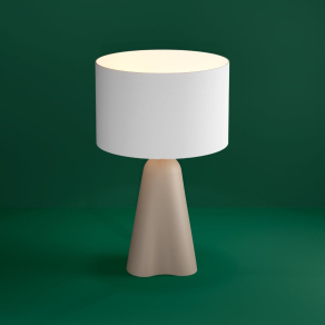   Asztali lámpa, 57,5 cm drapéria hatású talapzattal - Tolleric Eglo 390365, 1xE27 foglalattal, 220-240 V