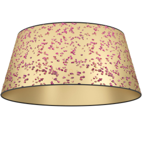   Mennyezeti lámpa, 45 cm, arany-pink színben - Castuera Eglo 390291, 1xE27 foglalattal, 220-240 V