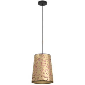   Függesztett lámpa, 30 cm, arany-pink színben - Castuera Eglo 390292, 1xE27 foglalattal, 220-240 V
