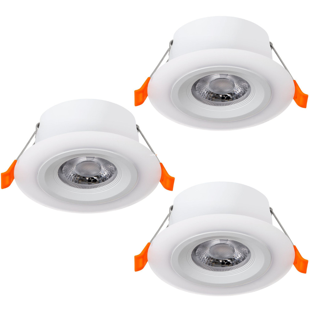 LED spot lámpa fehér színben, 3 db/csomag (Calonge)