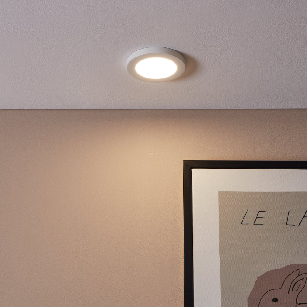 LED spot lámpa fehér színben, hidegfehér (Fueva Flex)
