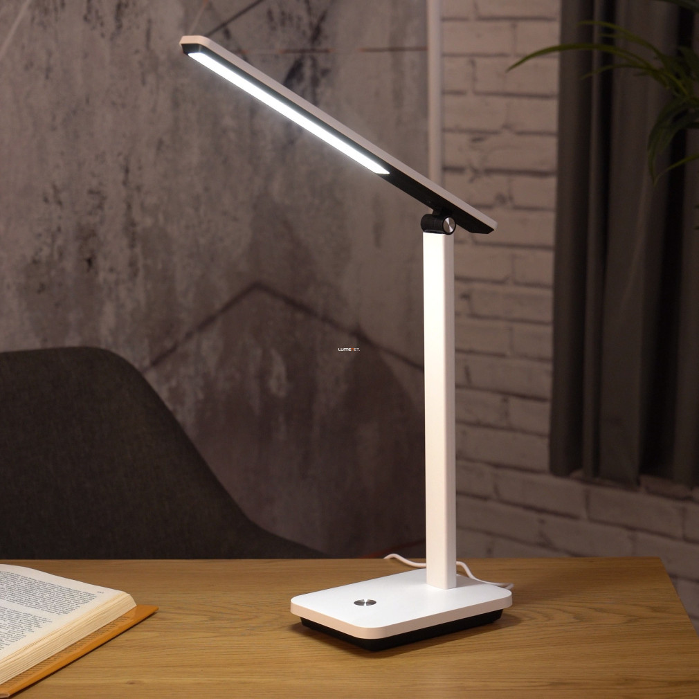 Szabályozható íróasztali LED lámpa, hidegfehér-melegfehér fényű (Iniesta)