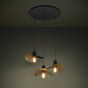   Függesztett lámpa, 55 cm - Saceda Eglo 390395, 3xE27 foglalattal, 220-240 V