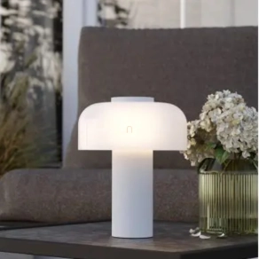   Kültéri szabályozható asztali LED lámpa , 20 cm, érintőkapcsolós - Ponente Eglo 900982, 250 lm, 2400-4000K, állítható színhőmérséklet és fényerősség, 2,25 W, 5 V, IP44