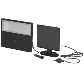   Kültéri napelemes fali LED lámpa mozgásérzékelővel - Panettieri Eglo 901085, 860 lm, 4000 K, 6,7 W, 3,7 V, IP44