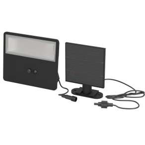   Kültéri napelemes fali LED lámpa mozgásérzékelővel - Panettieri Eglo 901086, 1500 lm, 4000 K, 8,7 W, 3,7 V, IP44