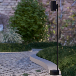   Kültéri állólámpa fekete szníbne, lefelé világító, 85 cm - Izzalini Eglo 900996, 1xGU10 foglalattal, IP44, 220-240 V