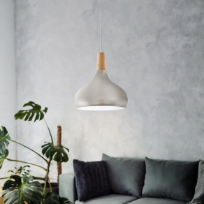   Függesztett lámpa, 28 cm - Sabinar Eglo 901181, 1xE27 foglalattal, 220-240 V