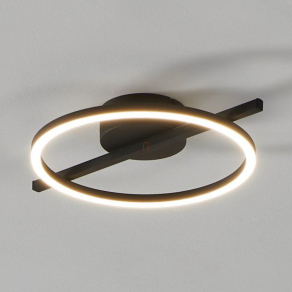   Távirányítóval szabályozható mennyezeti LED lámpa - Amandolo Eglo 901113, 1900 lm, 2700-6500 K+RGB, állítható színhőmérséklet és szín, 17 W, 220-240 V