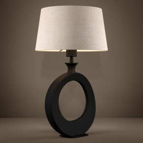   Szövet asztali lámpa, 52,5 cm - Diezma Eglo 390423, 1xE27 foglalattal, 220-240 V