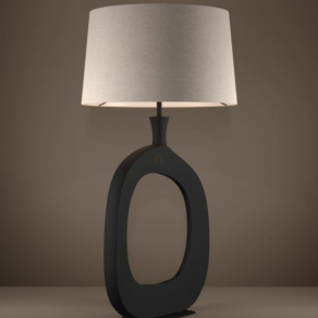   Szövet asztali lámpa, 88 cm - Diezma Eglo 390424, 1xE27 foglalattal, 220-240 V