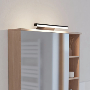   Okos LED tükörvilágító - Regello-Z Eglo 901287, 1350 lm, 2700-6500 K+RGB, állítható színhőmérséklet és szín, applikációval szabályozható, Bluetooth, ZIgbee, 12 W, 220-240 V, IP44