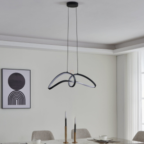   Okos függesztett LED lámpa - Calarossa-Z Eglo 901159, 2500 lm, 2700-6500 K+RGB, állítható színhőmérséklet és szín, applikációval szabályozható, Bluetooth, ZIgbee, 22 W, 220-240 V