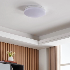   Mozgásérzékelős mennyezeti LED lámpa, 31 cm - Approdo Eglo 901527, 2250 lm, 3000 K, 18 W, 220-240 V, IP54