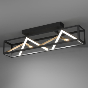   Távirányítóval szabályozható mennyezeti LED lámpa - Penela Eglo 390416, 4800 lm, 2700-6500 K, állítható színhőmérséklet, 45 W, 220-240 V