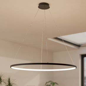   Távirányítóval szabályozható függesztett LED lámpa - Parruta Eglo 901637, 4300 lm, 2700-6500 K, állítható színhőmérséklet, 40 W, 220-240 V