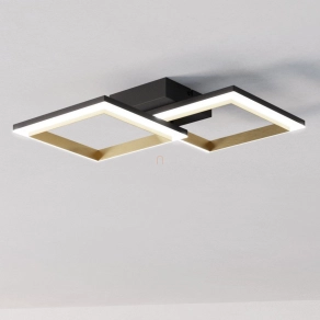   Szabályotható mennyezeti LED lámpa - Calliera Eglo 901225, 3 lépésben állítható fényerősség, 2500 lm, 4000 K, 18,4 W, 220-240 V