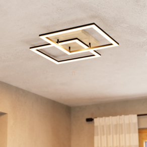   Okos mennyezeti LED lámpa - Lomaltas-Z Eglo 901744, 4400 lm, 2700-6500 K, állítható színhőmérséklet, 4x8 W, 220-240 V
