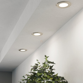   Szabályozható süllyesztett LED lámpa 3 darabos - Fueva 6 Eglo 901403, 1350 lm, 2700/4000/6500K, állítható színhőmérséklet, 3x3,7 W, 220-240 V, IP20