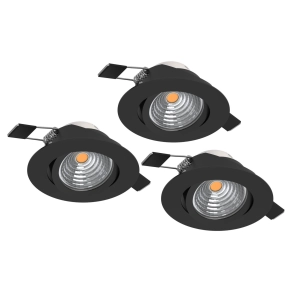   Süllyesztett LED lámpa, 18 W, 3x580 lm, 4000 K - Saliceto Eglo 902281