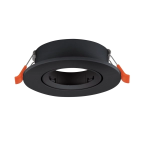   Süllyesztett lámpa 1xGU10 foglalattal, 9 cm, fekete - Barranco Eglo 902227