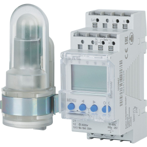   Eaton alkonykapcsoló + kapcsoló óra 2te, 1v, 16A, 2-2000lux, srcd1cod-196847