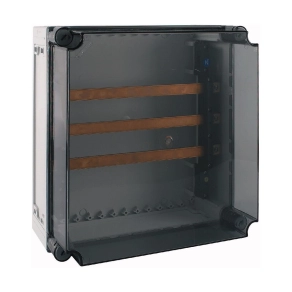   Eaton CI IP65 műanyag elosztó + átlátszó fedél, sinezéssel, 630A három pólusú, ci44-s60-630/3-194567