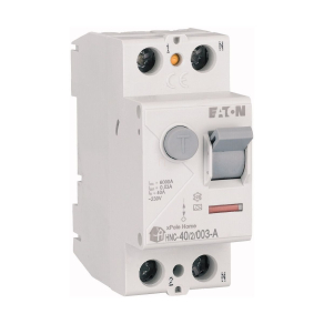   Eaton home áramvédő kapcsoló 6kA, kétpólusú, 40A, 30MA, 'a', hnc-40/2/003-a-194685