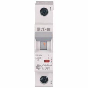 Eaton kismegszakító 1P B 6A 4,5kA HL-B6/1 (194718)