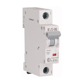   Eaton home kismegszakító 4, 5kA, 1P, 16A, b jelleggörbe, hl-b16/1-194721