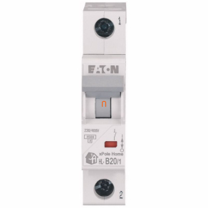 Eaton kismegszakító 1P B 20A 4,5kA HL-B20/1 (194722)