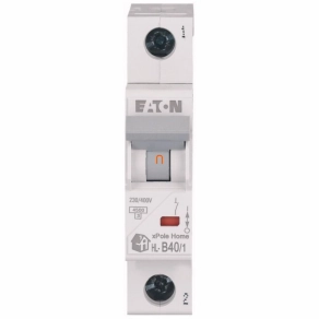 Eaton kismegszakító 1P B 40A 4,5kA HL-B40/1 (194725)