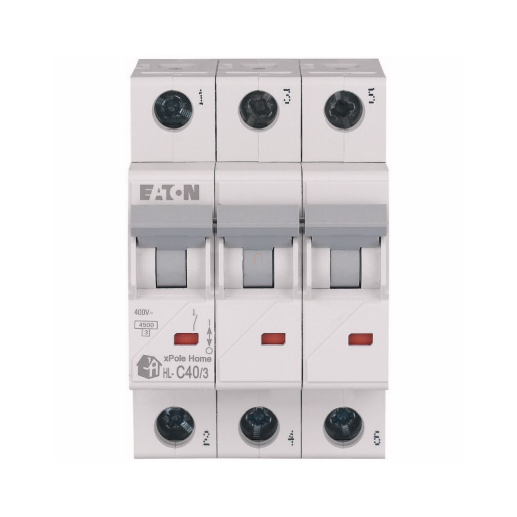Kismegszakító 3C 40A 4,5kA HL-C40/3 194795 xPole Home Eaton