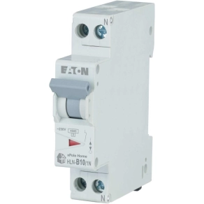   Eaton HLN-B10/1N Home kismegszakító 4,5kA, 1P+N (1TE), 10A, B EP-501049