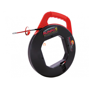   Vezetékbehúzó szalag műanyag házban RUNPO5 special 30m 100140