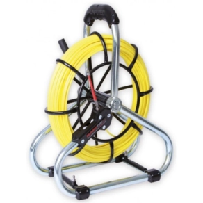   Runpotec 100480 GF4.5 Standard-Set üvegszálas berudaló, 4,5 mm, 60 m, 30–80 mm csőátmérőhöz, 220 kg teljes terhelhetőséggel és RTG Ø 6 mm menettel