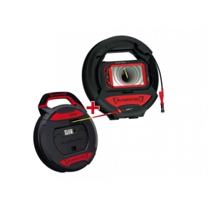   Runpotec 111500 RUNPOCAM RC3 kábelbehúzó eszköz, Runpotec Runpocam RC3 15m vizsgáló kamera + GF3, 15 m, 30 m, RUNPOTEC kábelbehúzó rendszerekhez