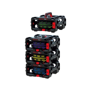   Runpotec 102160 CB 260 tároló és rendszerező eszköz, Runpotec CB260 CableBox egyeres vezetékrendező, 4 db-os, RUNPOTEC kábelbehúzó rendszerekhez