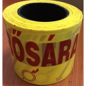 Kábeljelző szalag 100m-es kiszerelés (erősáram)  (100)